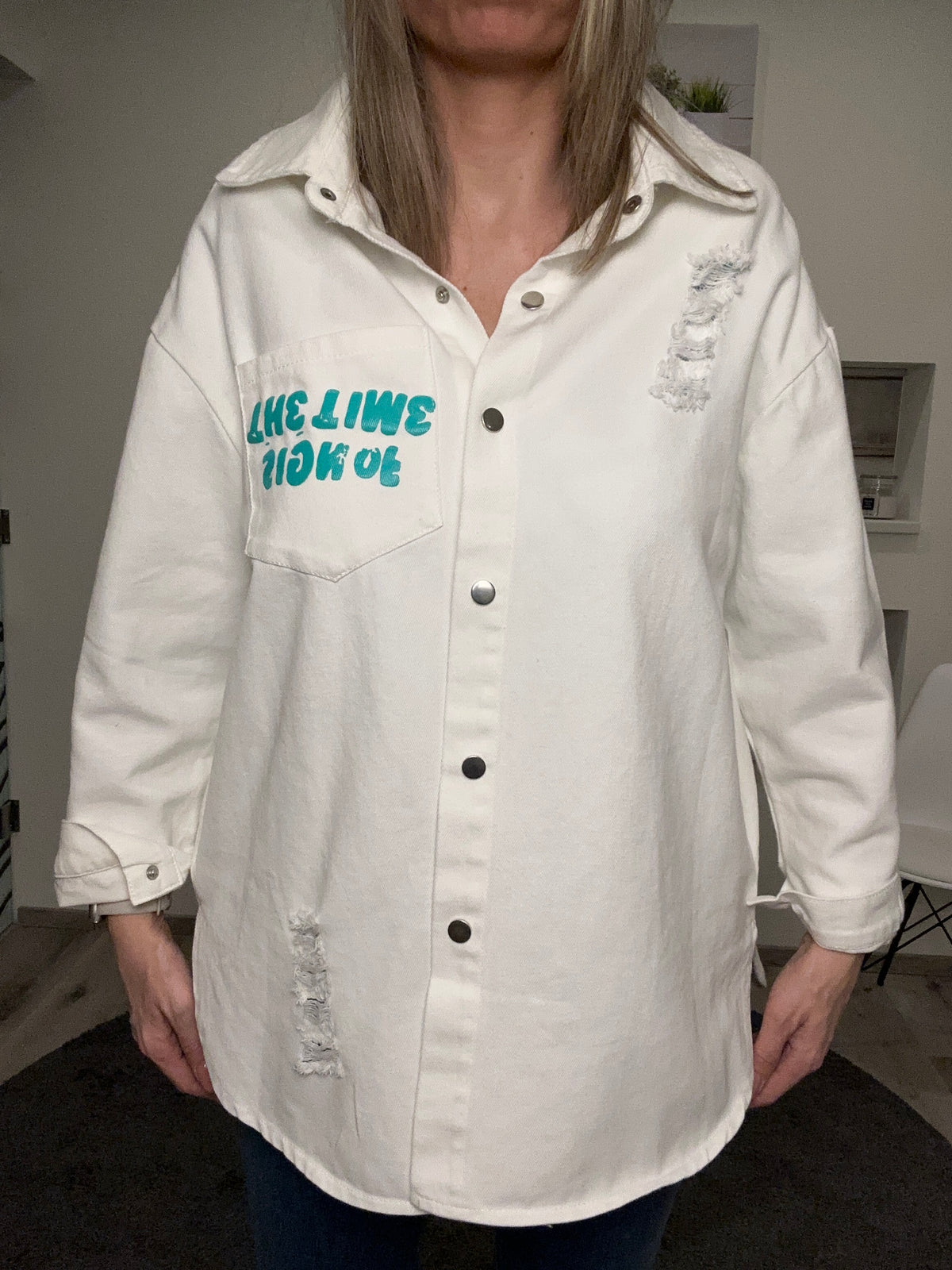 Urban Denim Jacke – Sign of the Time