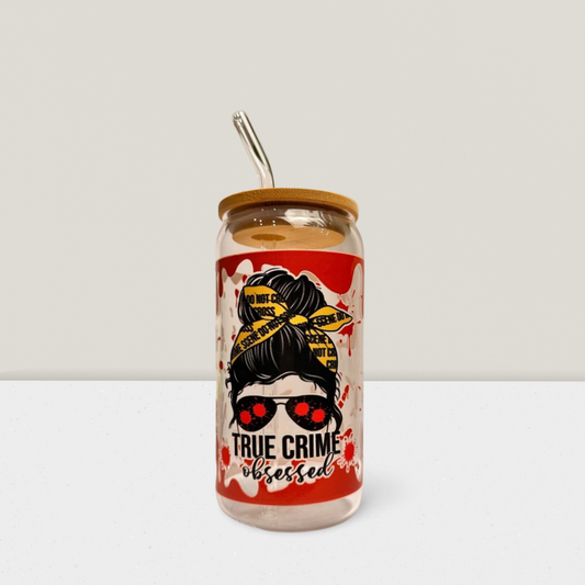 Trinkglas Crime - verschiedene Varianten