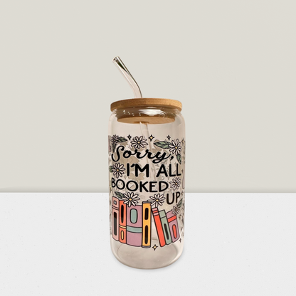 Trinkglas Book Lovers - verschiedene Varianten