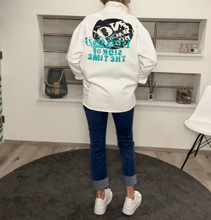 Urban Denim Jacke – Sign of the Time