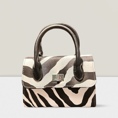 Mini-Bag im Zebra-Look – Wild, stylisch!