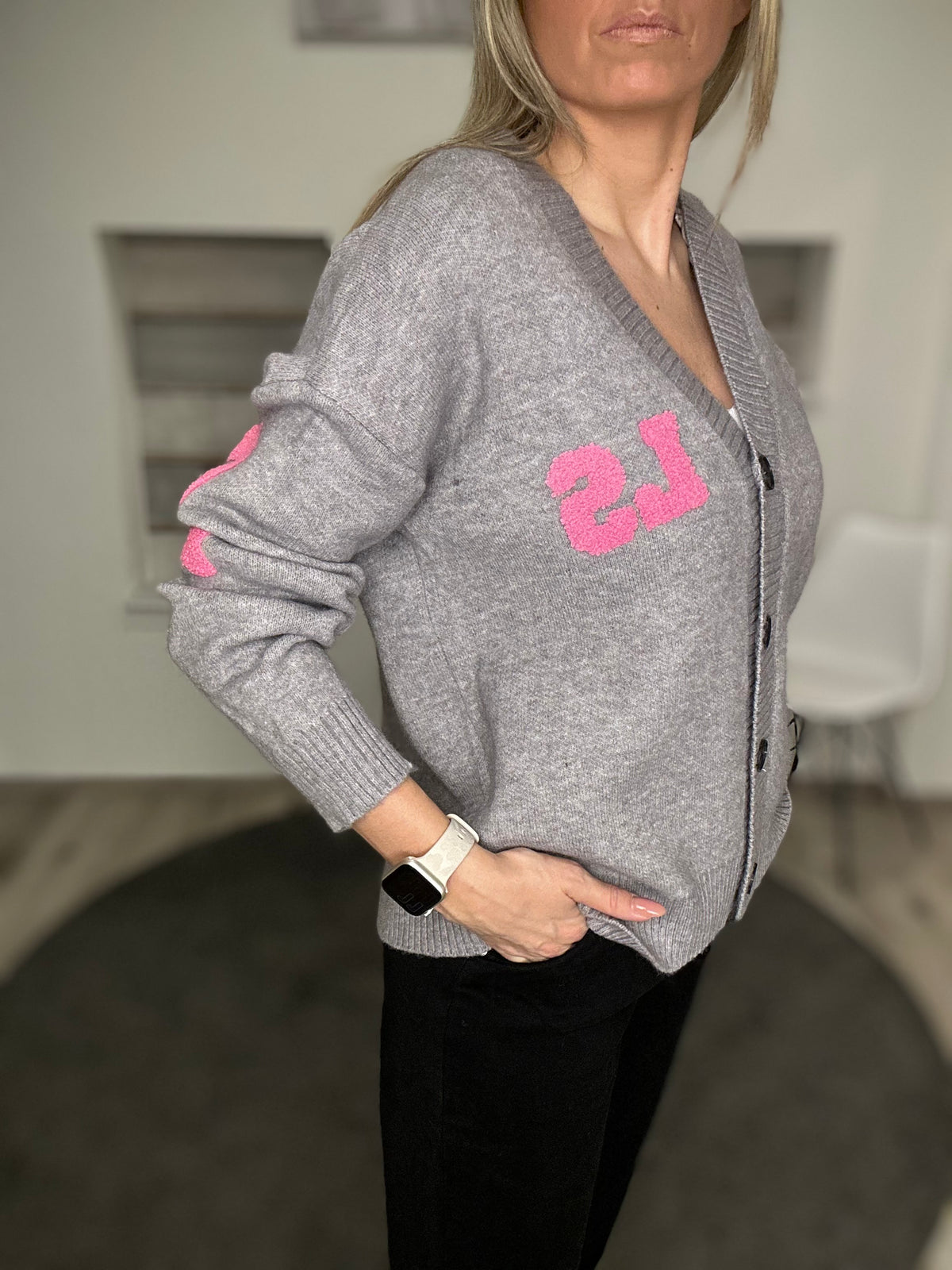 Cardigan „Los Angeles“ – Stylisch & kuschelig 🩷