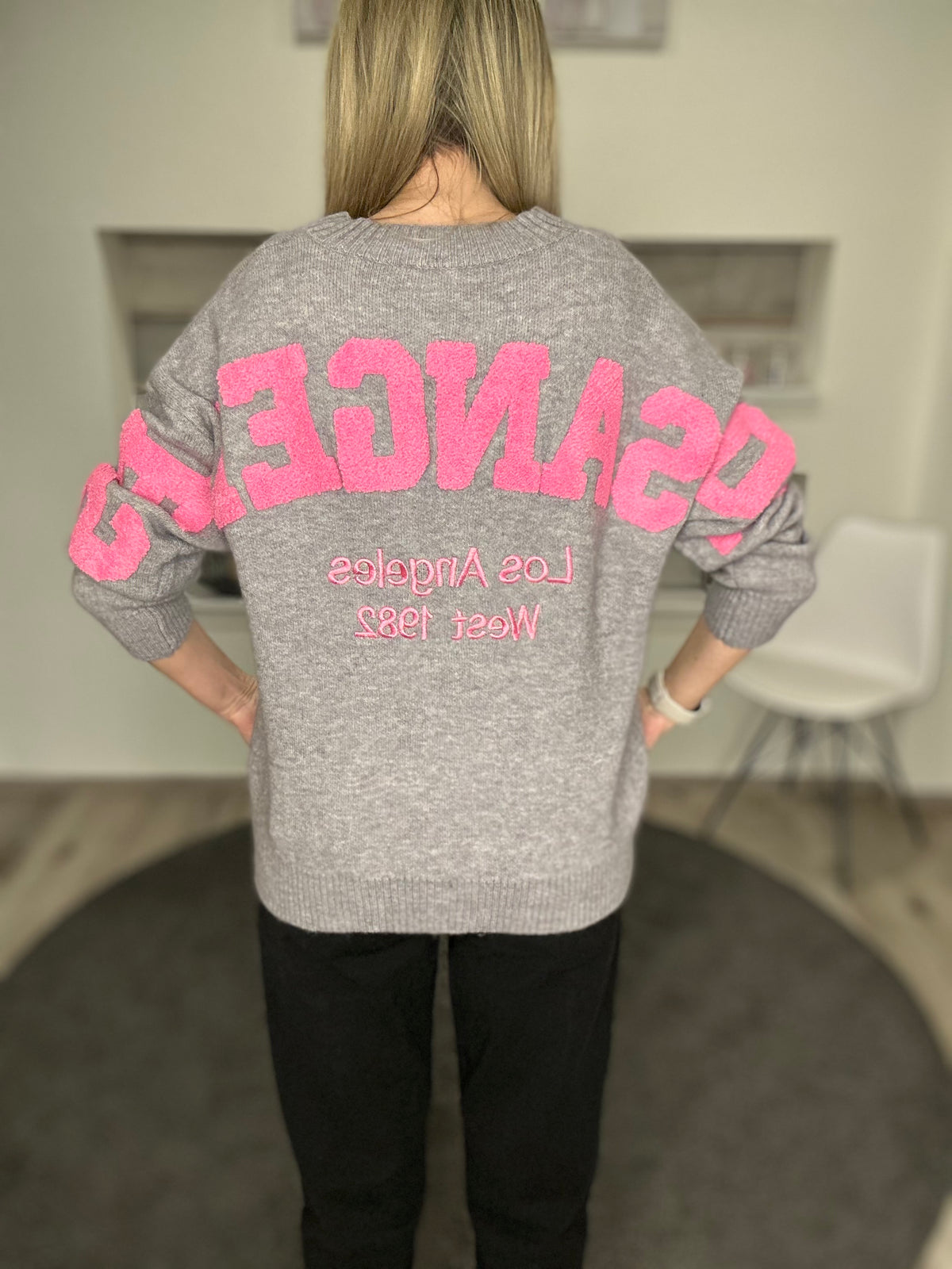 Cardigan „Los Angeles“ – Stylisch & kuschelig 🩷