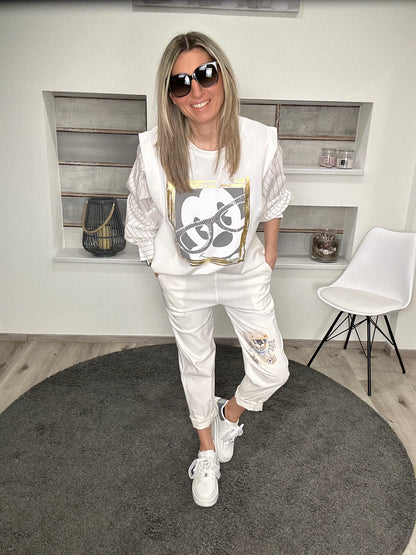 Sweater-Style mit Comic-Vibes – Cozy trifft Cool!