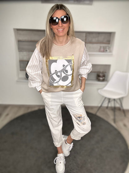 Sweater-Style mit Comic-Vibes – Cozy trifft Cool!