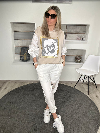 Sweater-Style mit Comic-Vibes – Cozy trifft Cool!