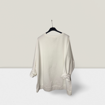 Sweatshirt mit süßem Bären-Motiv und Strass-Verzierung