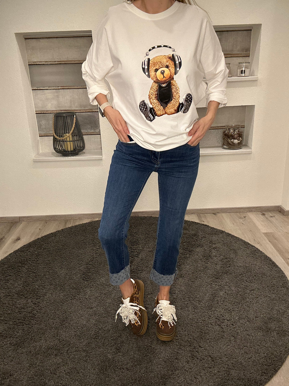 Klassische Slim-Fit-Jeans