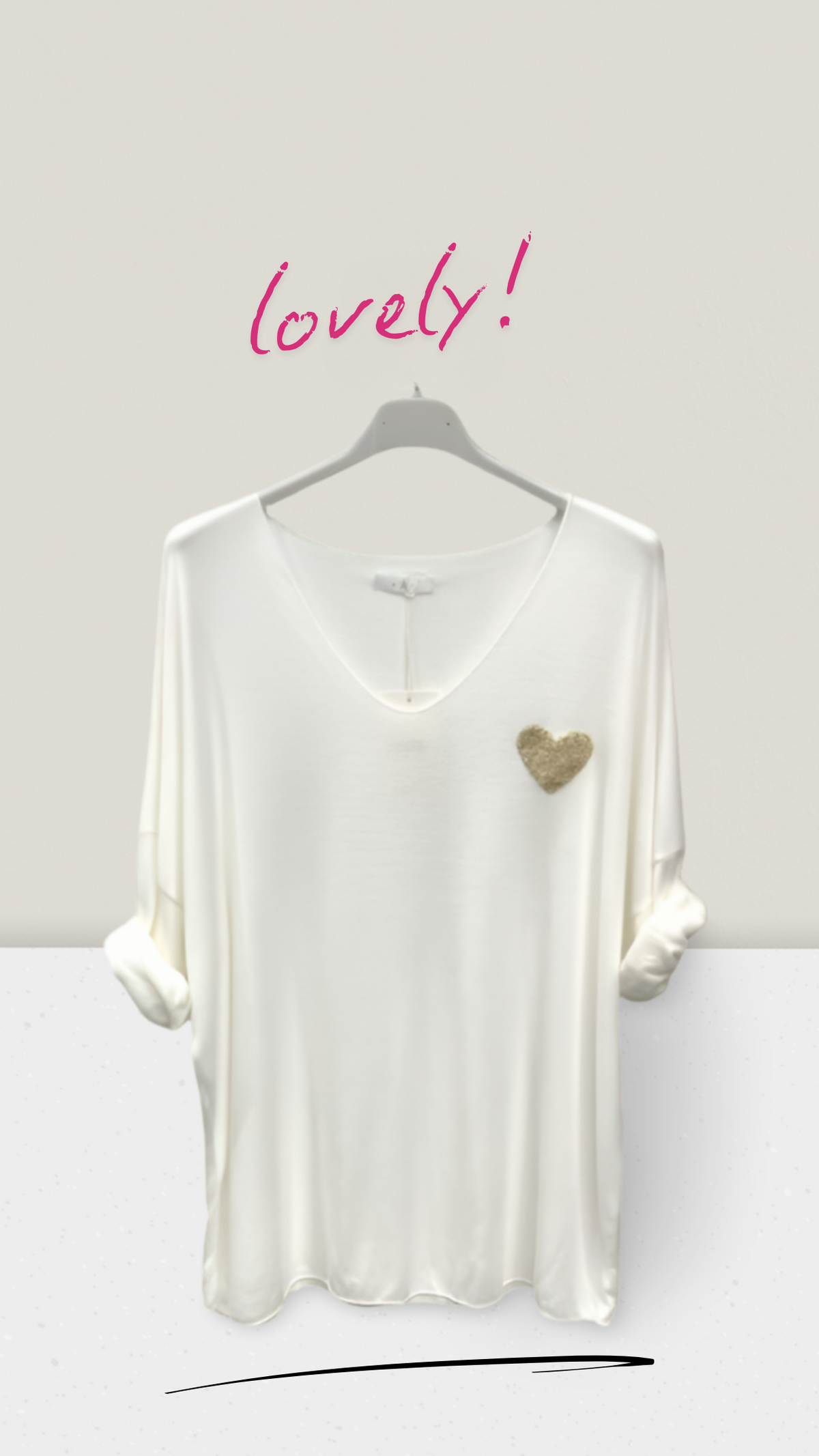 Langarmshirt mit Herz